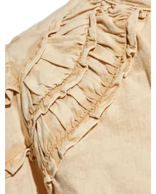 MARANT ÉTOILE ラッフルドコットンシャツ - サムネイル5