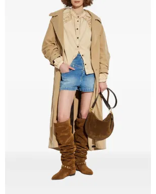 MARANT ÉTOILE ラッフルドコットンシャツ - サムネイル2