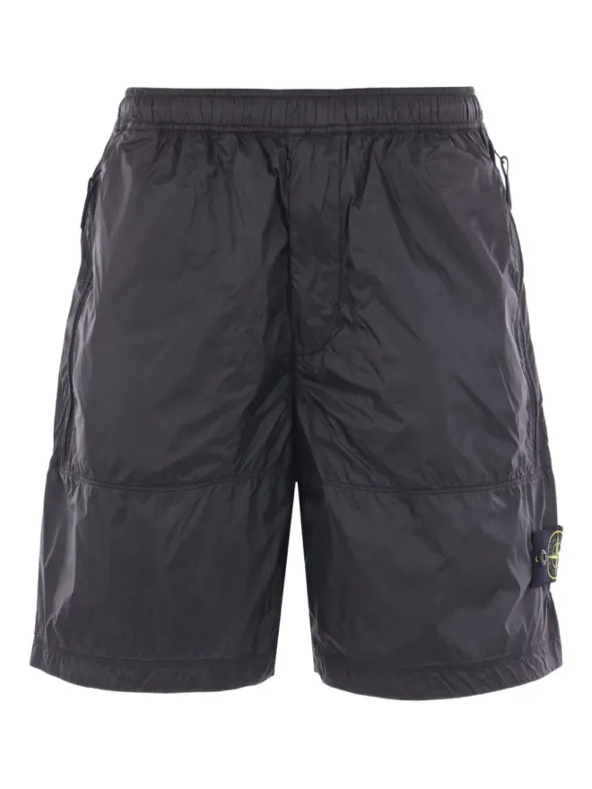 Stone Island Stone Island ジップポケットショーツ - グレーの商品画像