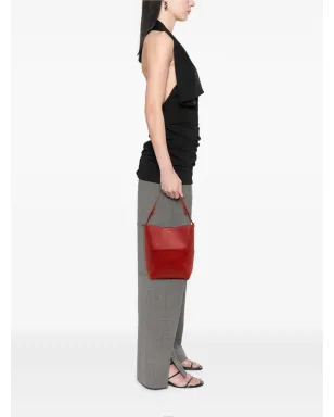Celine Pre-Owned 2018年 レザー セウ・サングル バケットバッグ（レッド） - サムネイル2