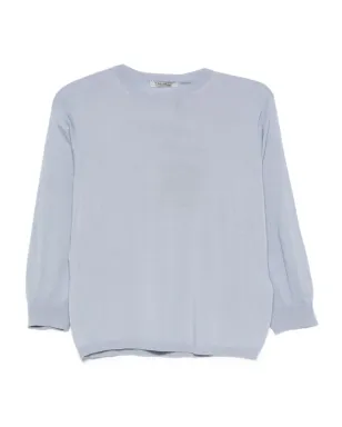 S Max Mara 丸首ウールトップ - サムネイル1