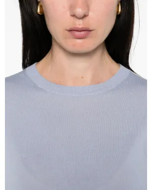S Max Mara 丸首ウールトップ - サムネイル5