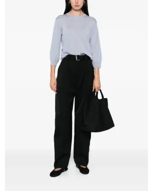 S Max Mara 丸首ウールトップ - サムネイル2
