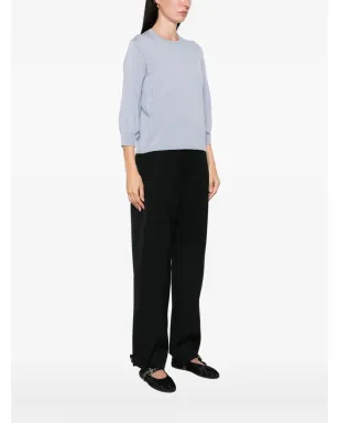 S Max Mara 丸首ウールトップ - サムネイル3