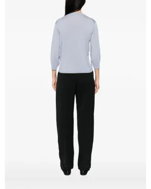S Max Mara 丸首ウールトップ - サムネイル4