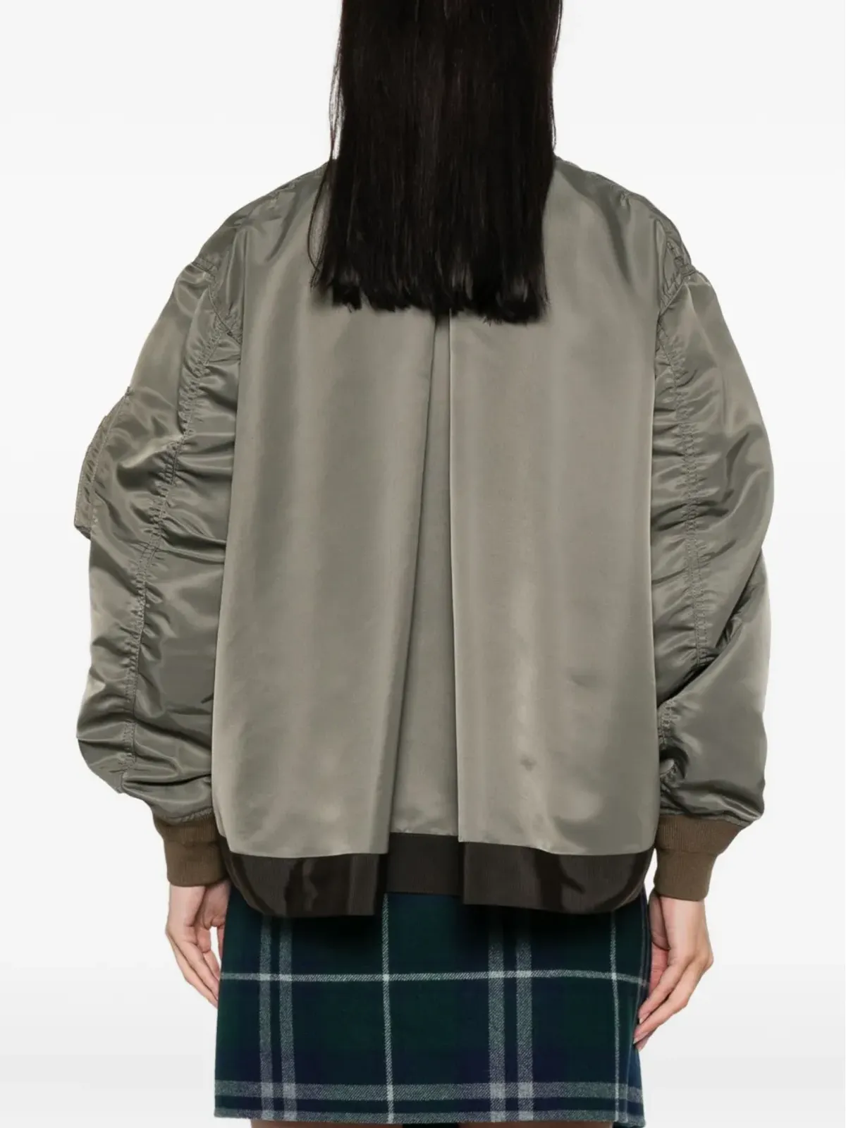 sacai ジップファスニング ボンバー ジャケット - 画像4