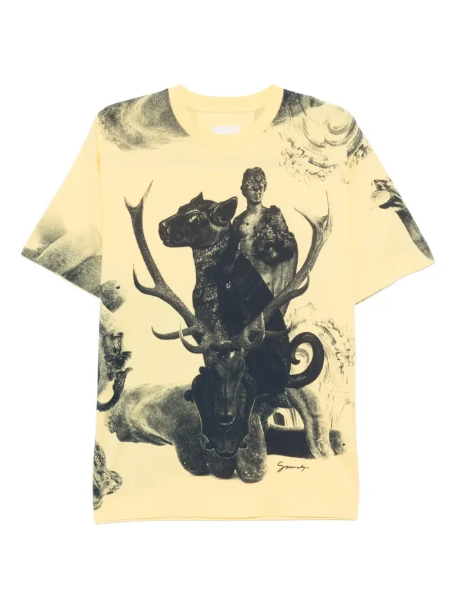 Givenchy Givenchy プリントコットンTシャツの商品画像