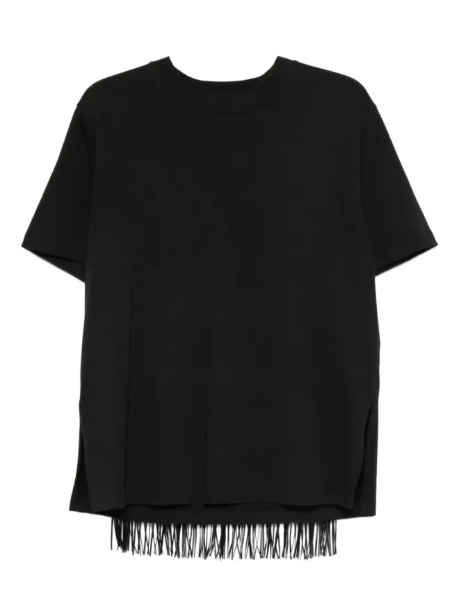Sportmax Sportmax フリンジディテール Tシャツの商品画像