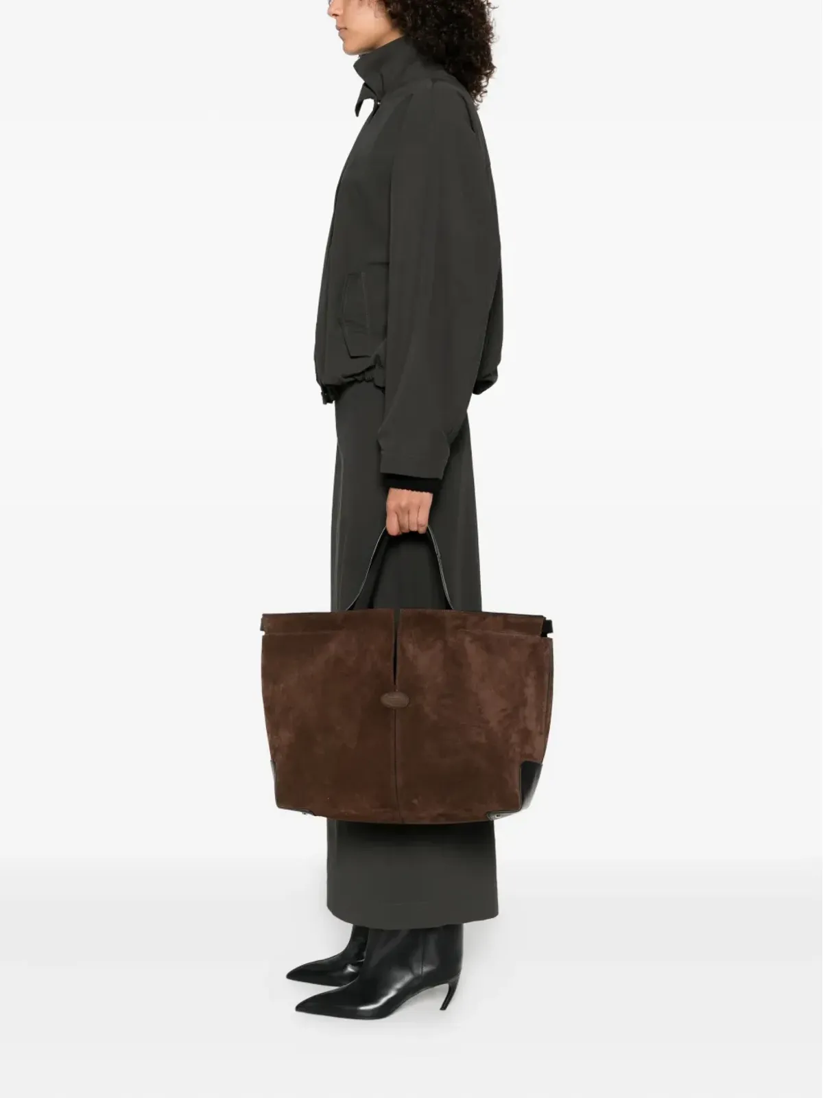 Tod's Di Bag Folio レザートートバッグ - 画像2