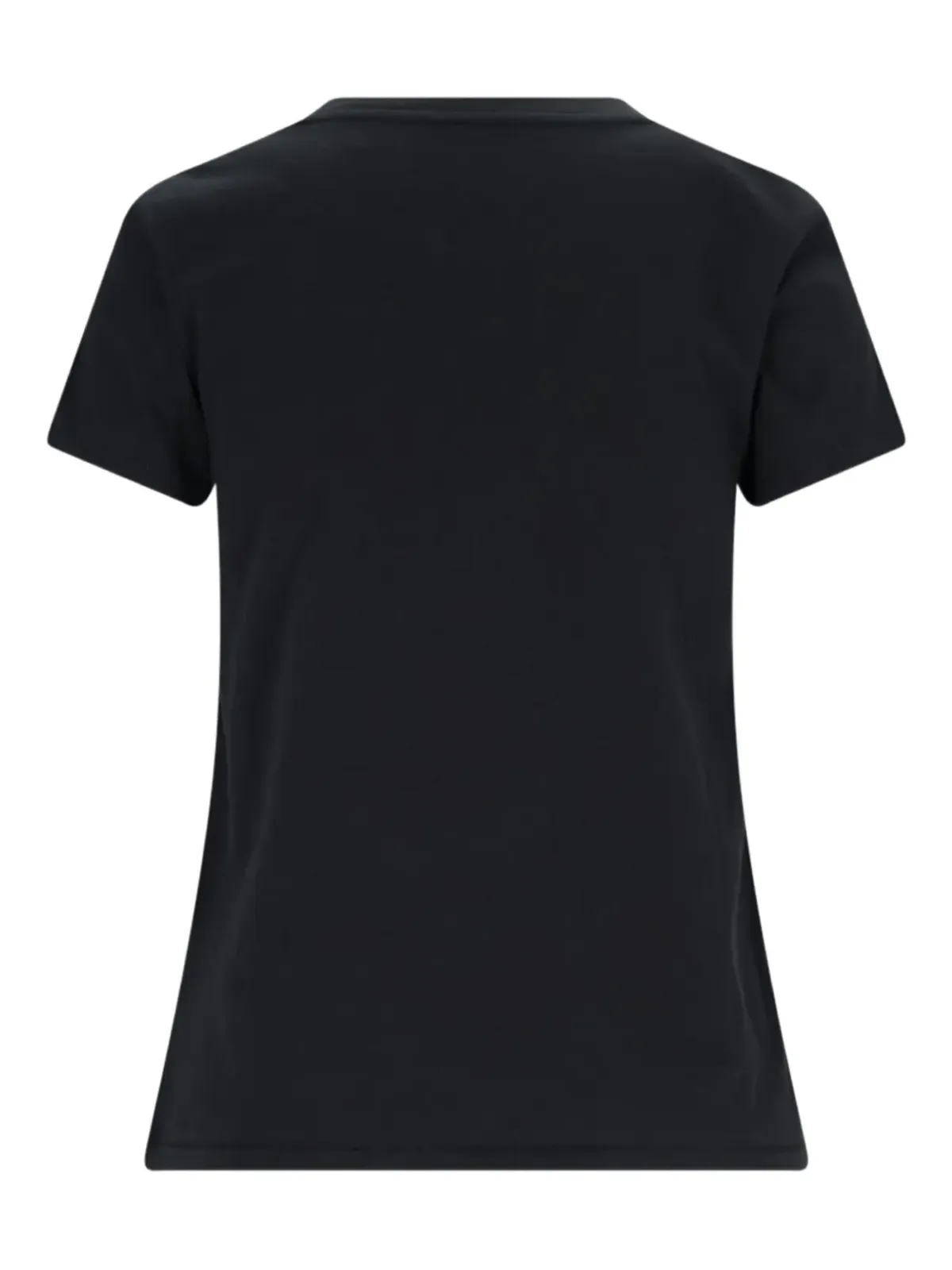 6397 コットンTシャツ ブラック - 画像2