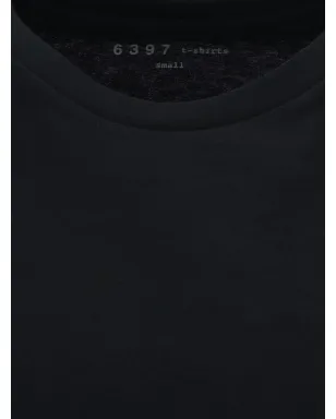 6397 コットンTシャツ ブラック - サムネイル3