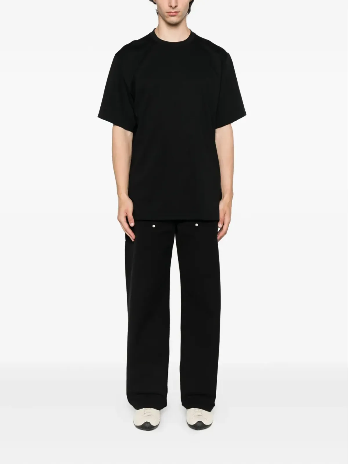 Y-3 クルーネック半袖Tシャツ - 画像2