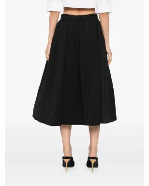 Carolina Herrera 花柄クロークスカート - サムネイル4