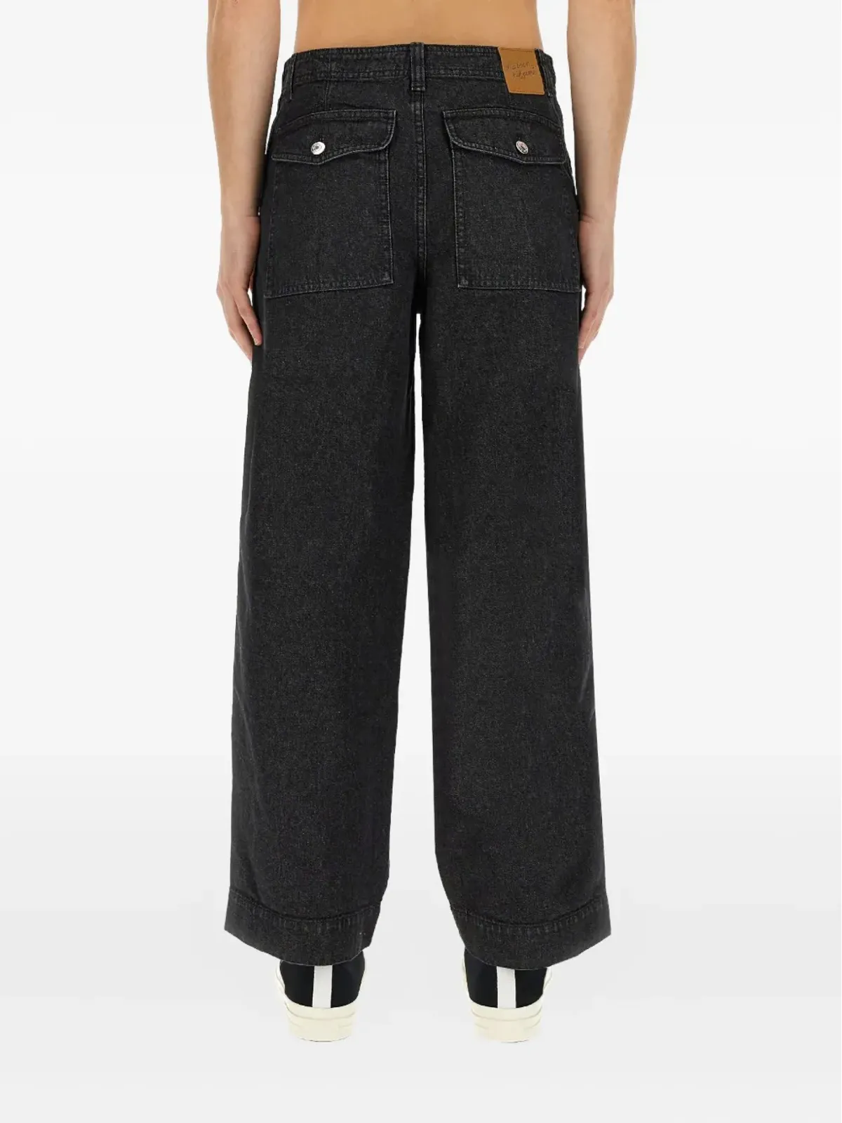 Maison Kitsuné ボタン付きポケットジーンズ - 画像4