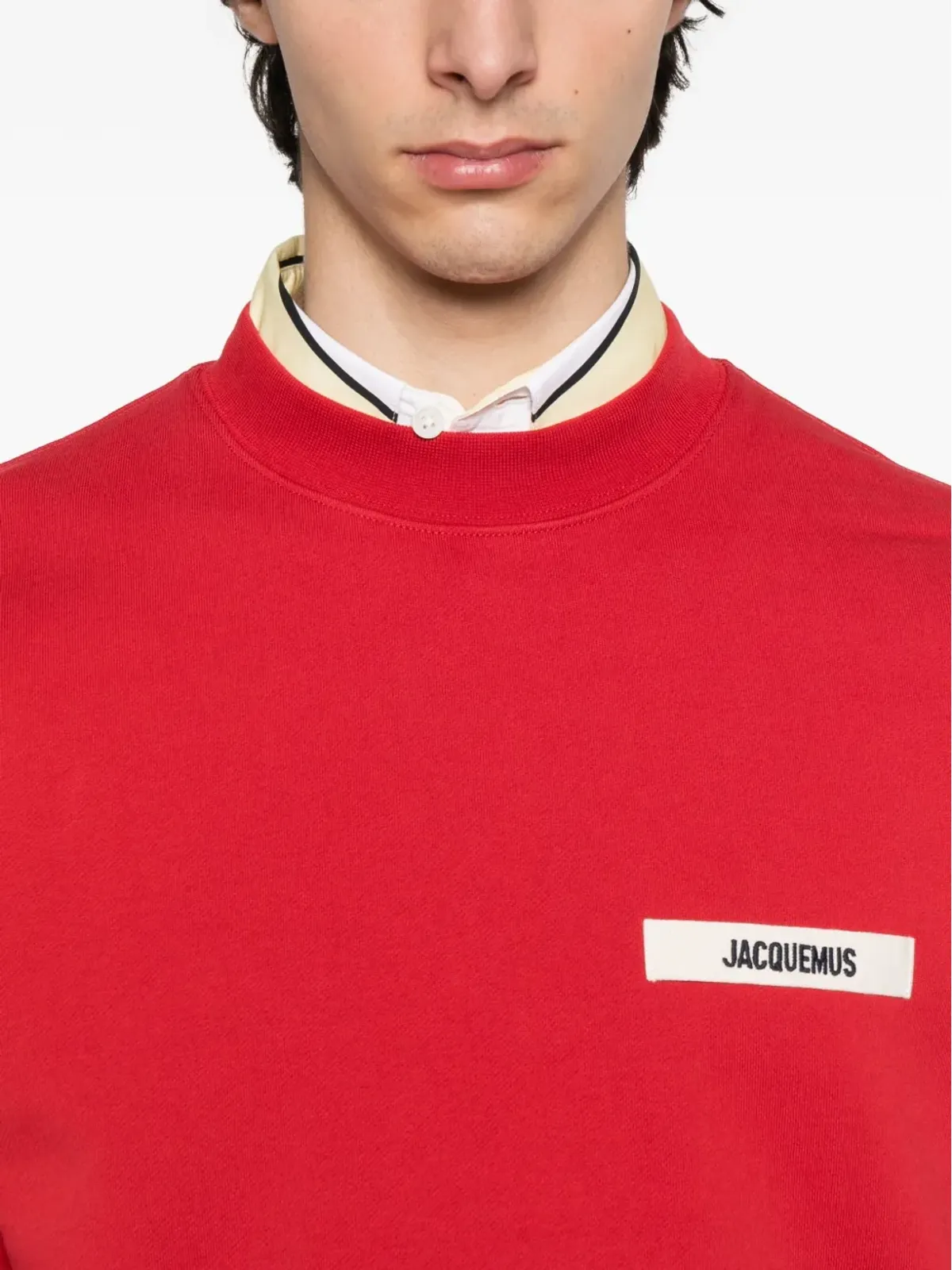 Jacquemus The Gros Grain クルーネック スウェットシャツ - 画像5