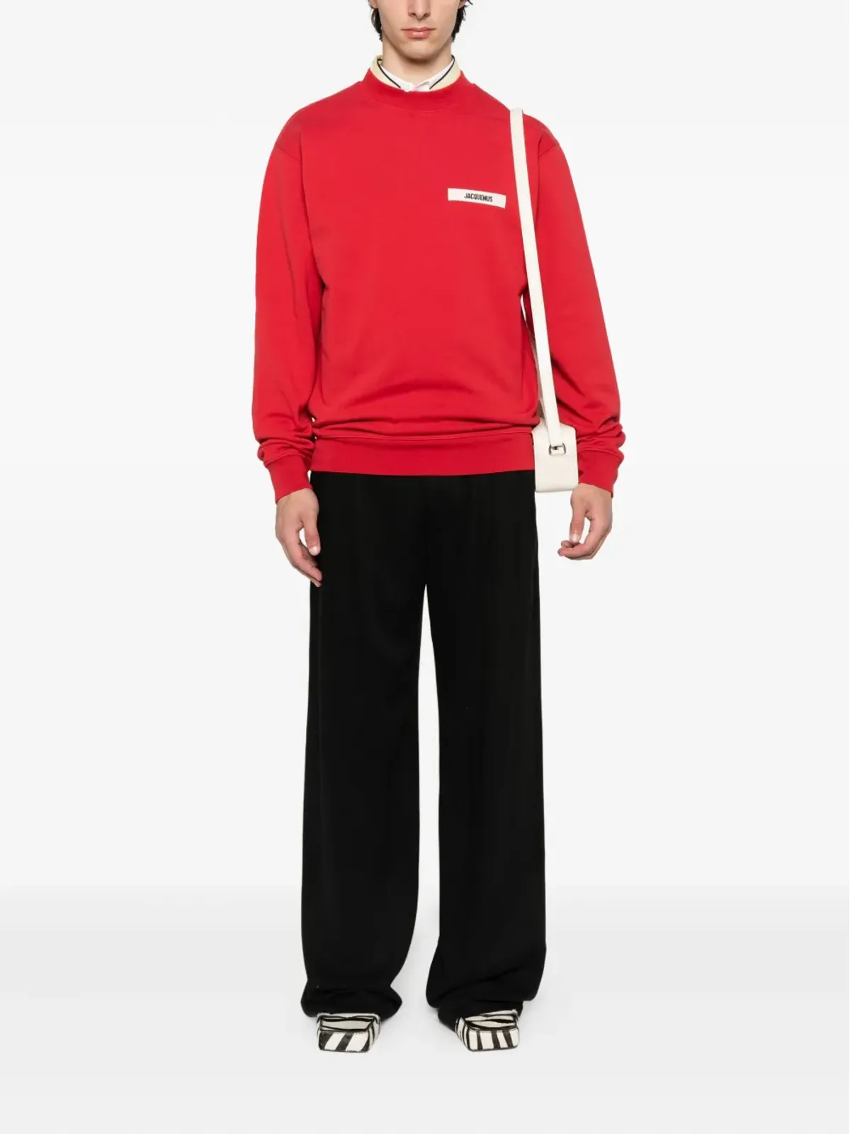 Jacquemus The Gros Grain クルーネック スウェットシャツ - 画像2