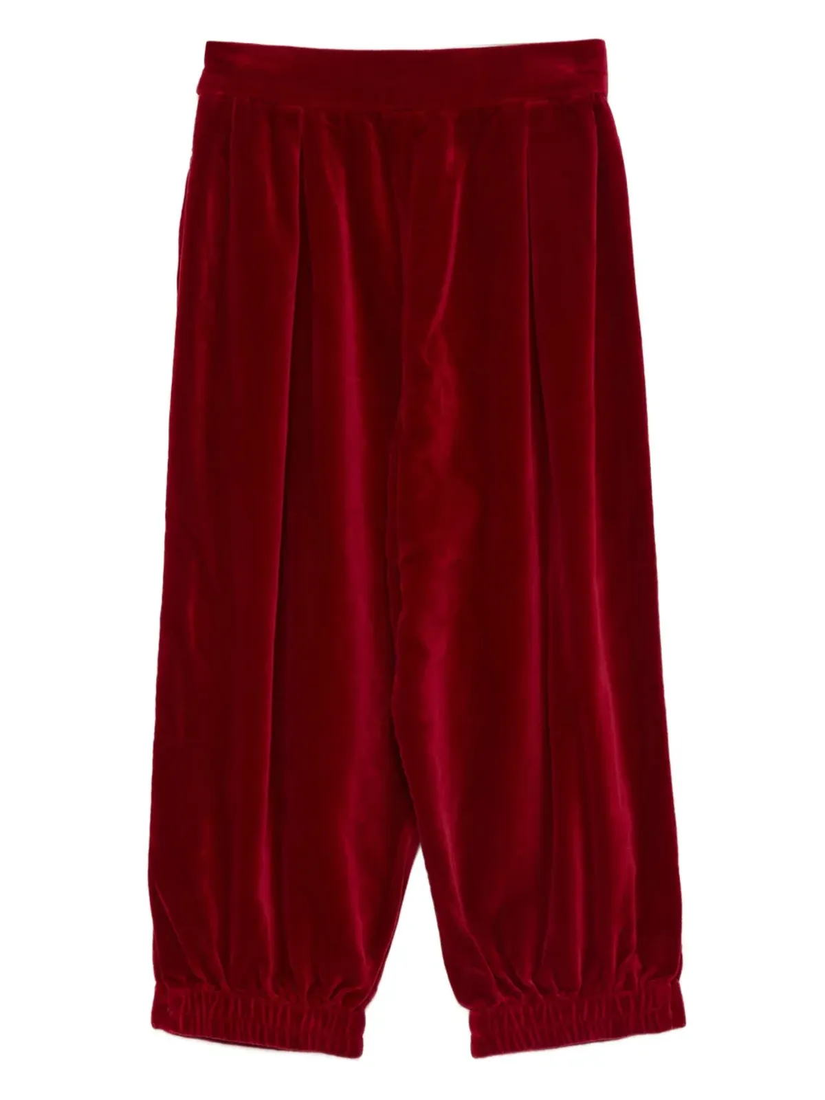Saint Laurent Vintage 1991年 プリーツベルベットパンツ - 画像2