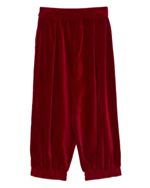 Saint Laurent Vintage 1991年 プリーツベルベットパンツ - サムネイル2