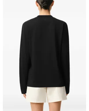 AMI Paris Ami De Coeur オーガニックコットン長袖Tシャツ - サムネイル5