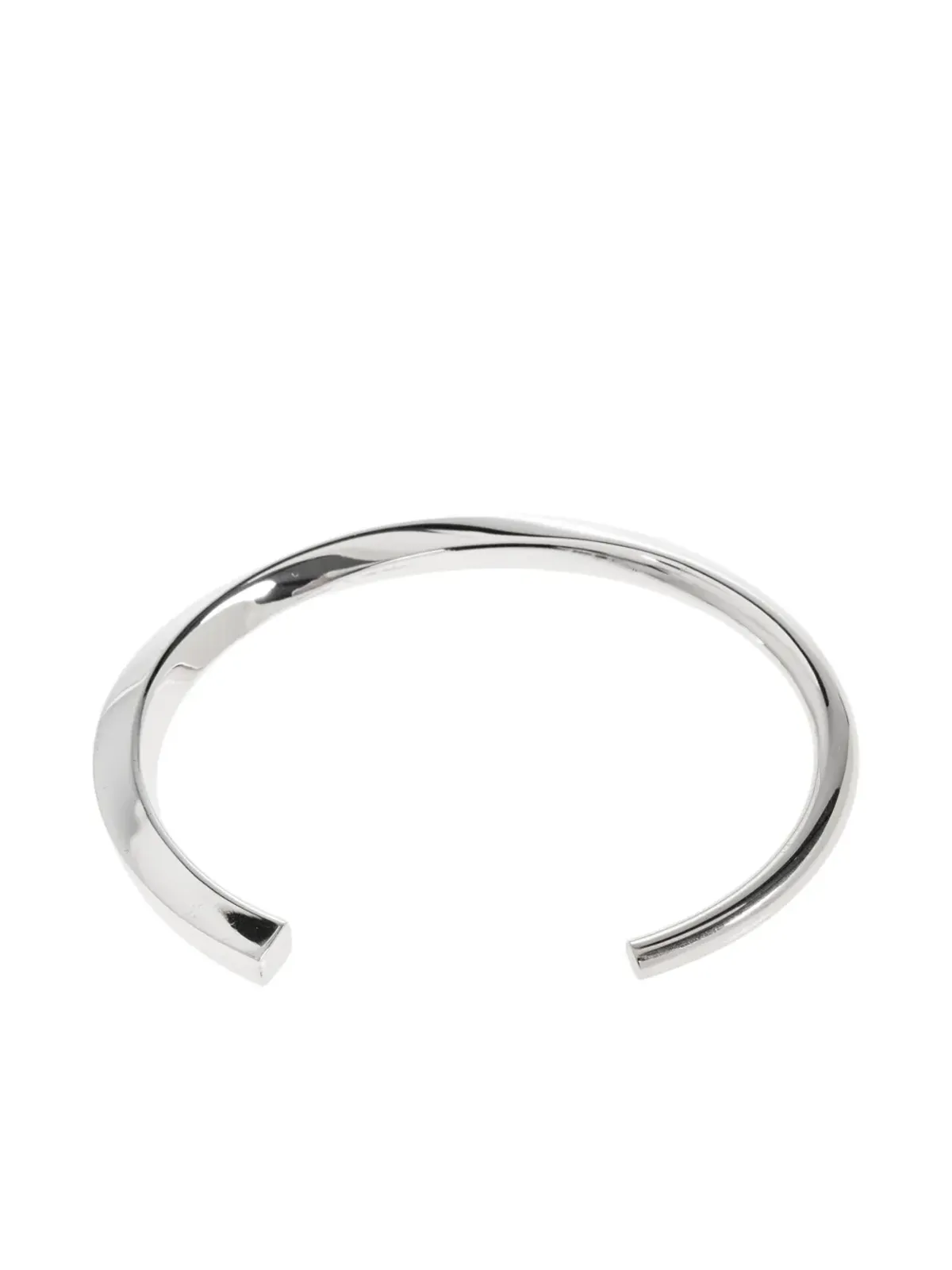 Jacquemus Le Tourni twisted silver bracelet - 画像3