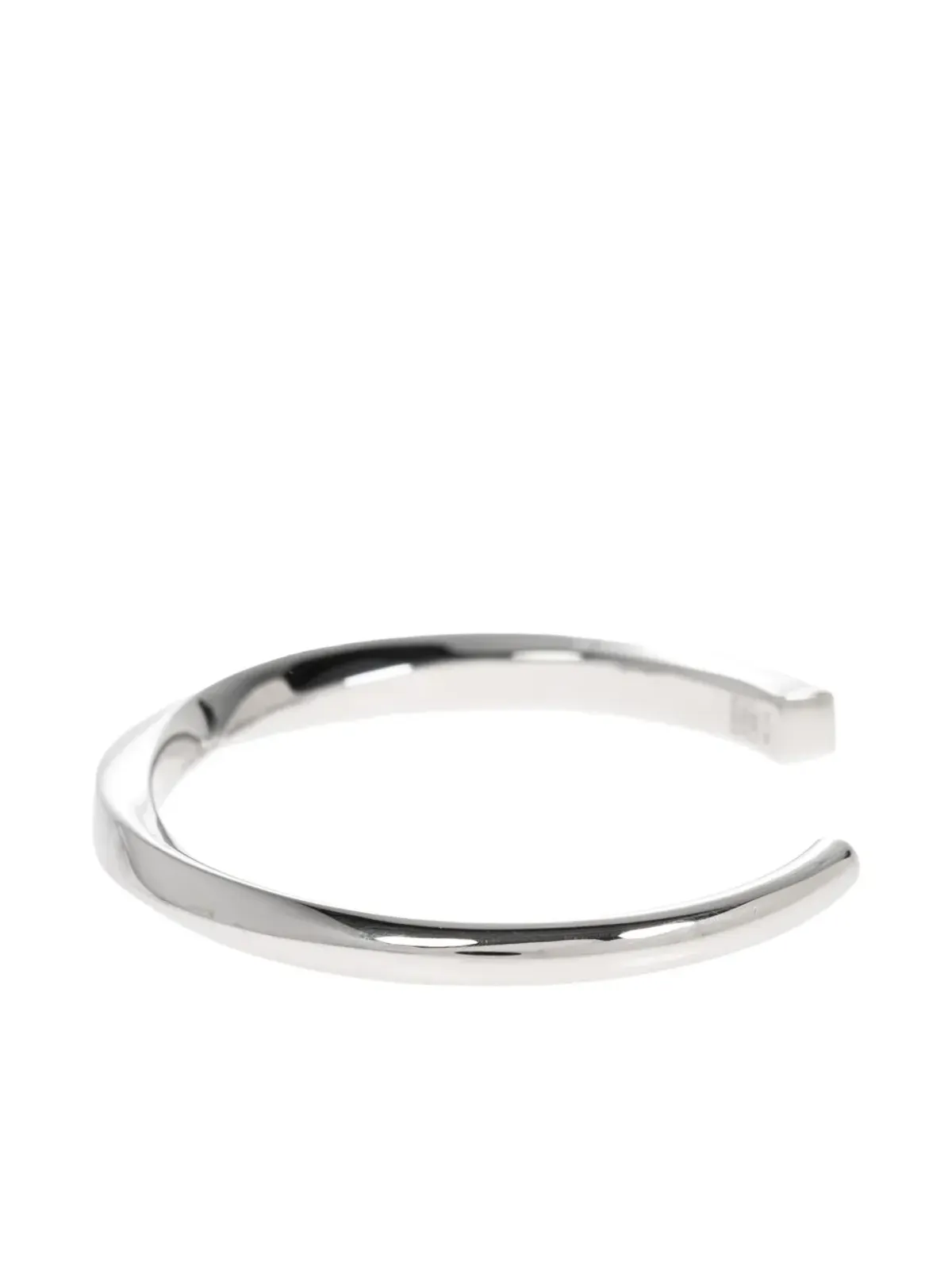 Jacquemus Le Tourni twisted silver bracelet - 画像4