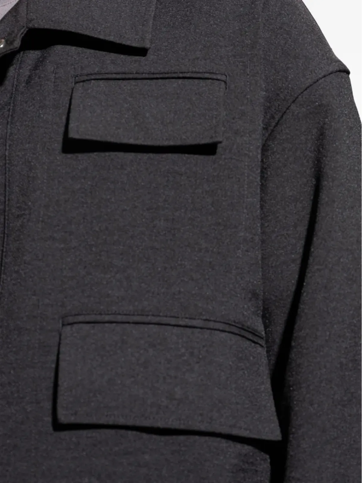 Y-3 マルチポケット ボタン留め シャツジャケット - 画像5