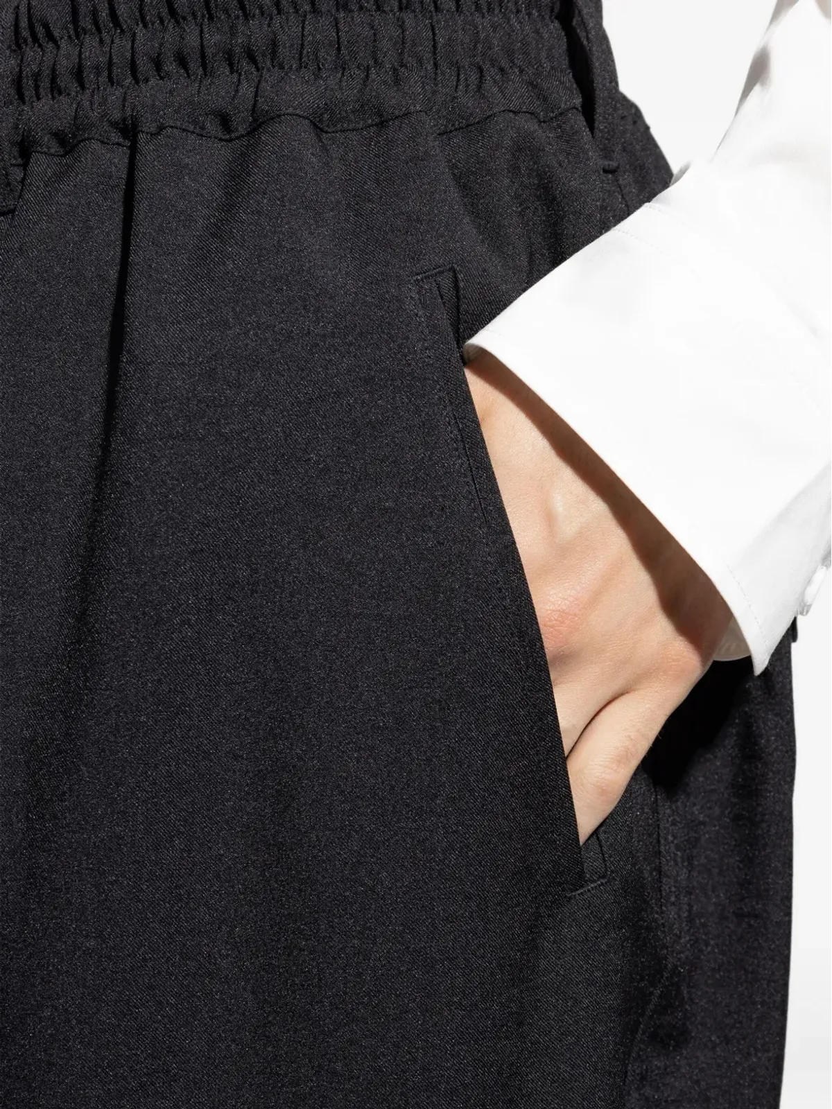 Y-3 ドローストリングポケットパンツ（ブラック） - 画像5