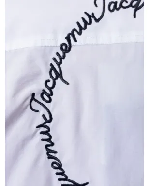 Jacquemus ロゴ刺繍入り長袖シャツ - サムネイル5