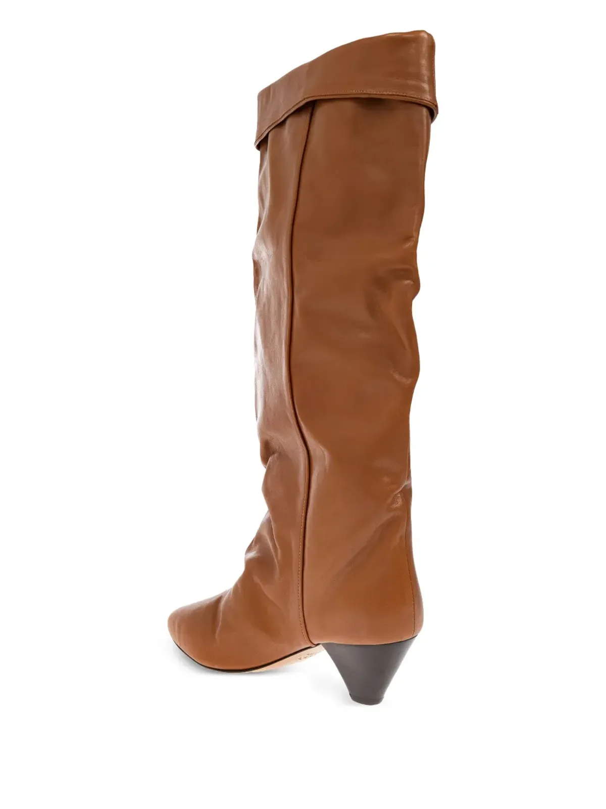ISABEL MARANT エリタ レザー膝丈ブーツ - 画像3