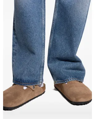 Birkenstock ボストンバックル付きスエードミュール - ブラウン - サムネイル2