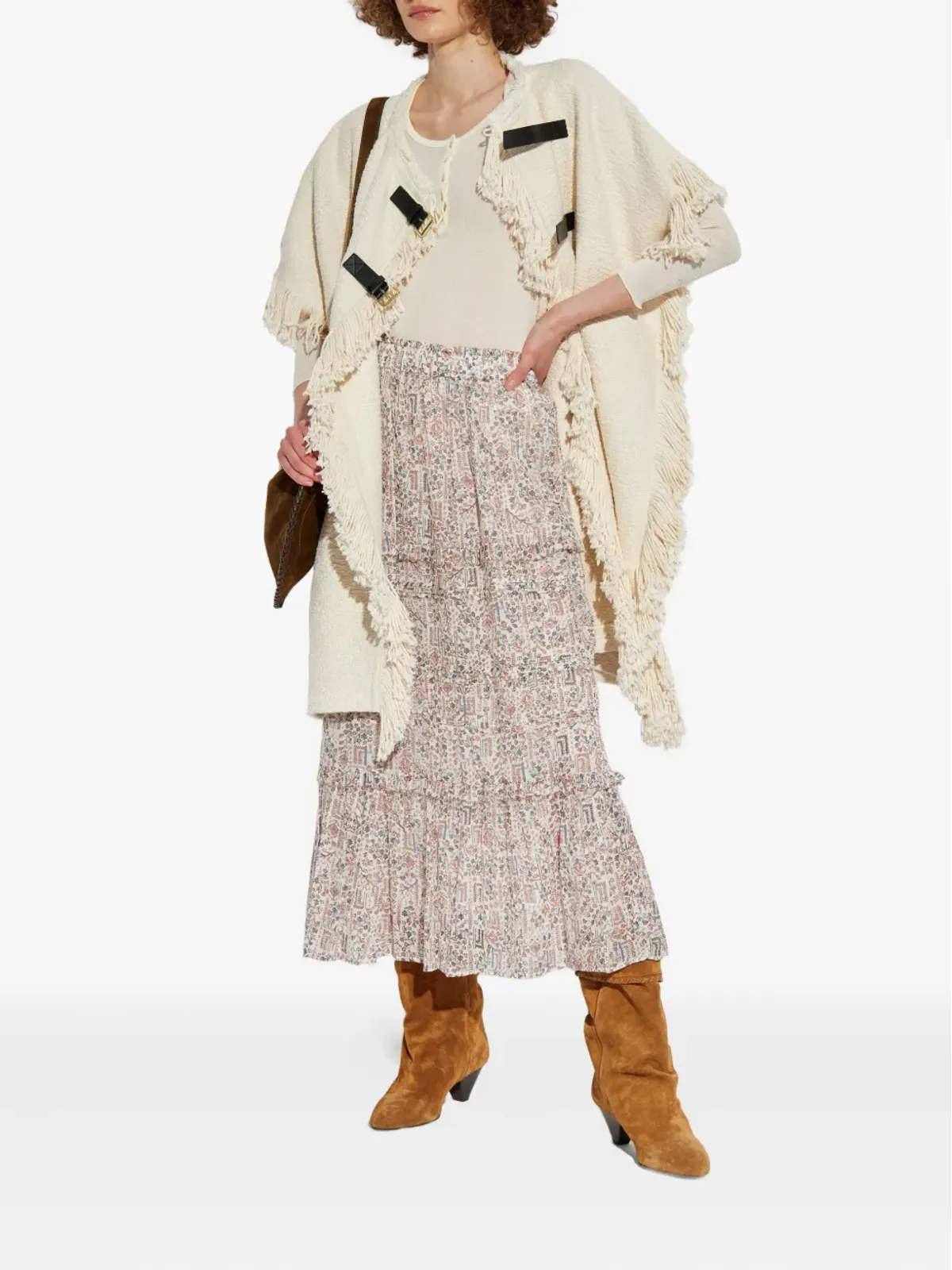 ISABEL MARANT Greya フリンジコート - 画像2