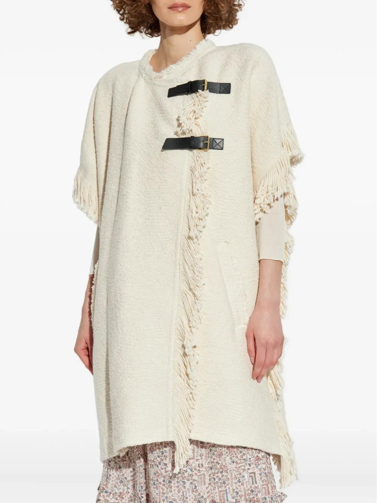 ISABEL MARANT Greya フリンジコート - 画像3