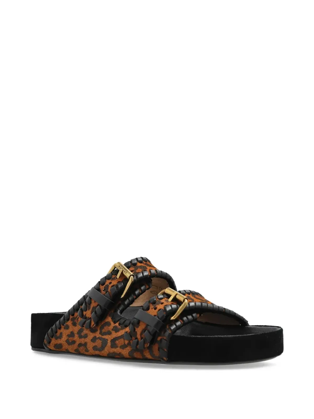 ISABEL MARANT レンニョ レオパードプリント サンダル - 画像2