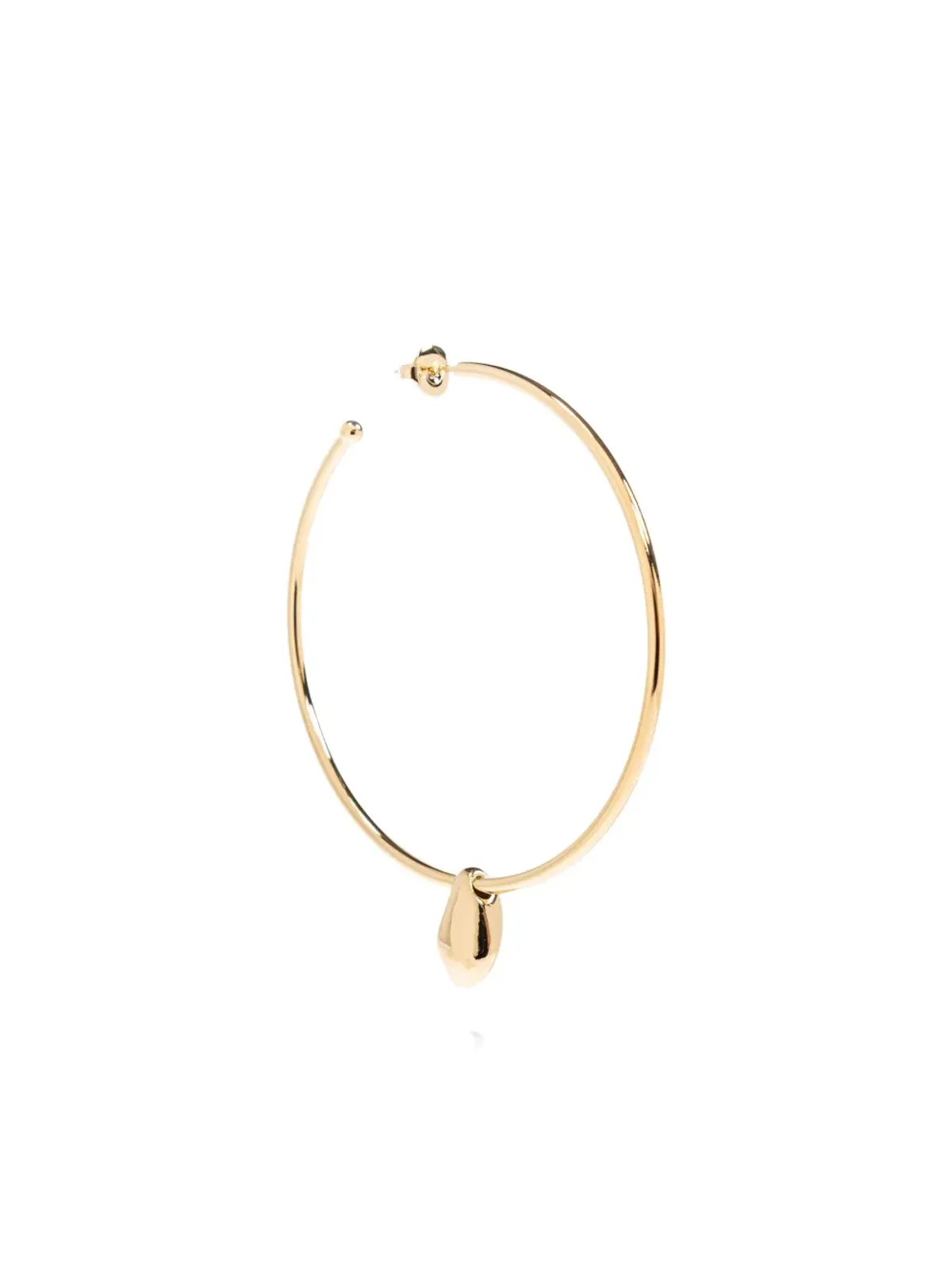 ISABEL MARANT ティアドロップディテール フープピアス - ゴールド - 画像4