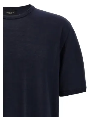 Roberto Collina ニットTシャツ ブルー - サムネイル3