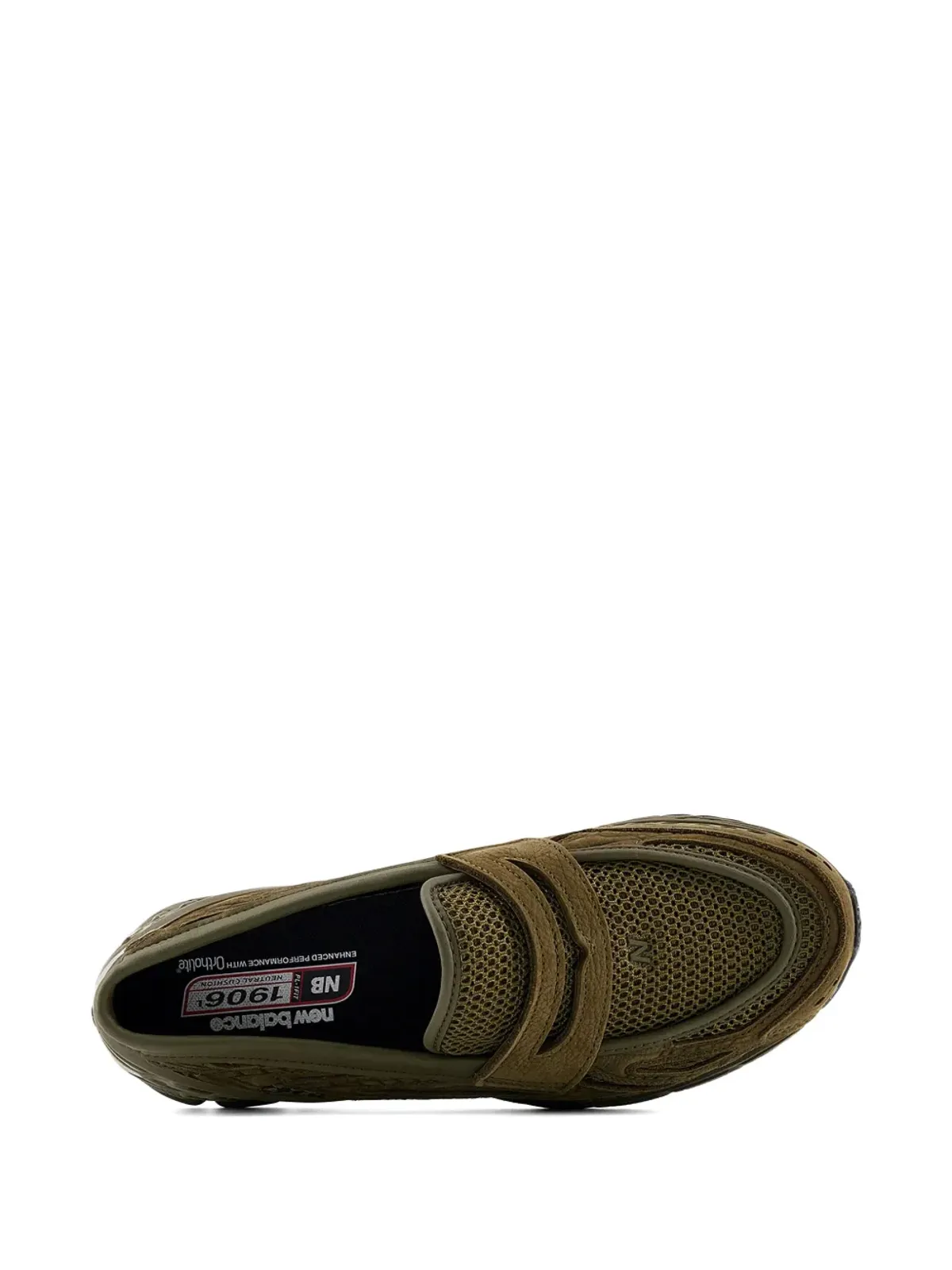 New Balance 1906L オリーブ/カーキ スニーカー - 画像2