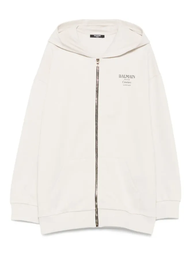Balmain Kids Balmain Kids ジップアップフード付きパーカーの商品画像