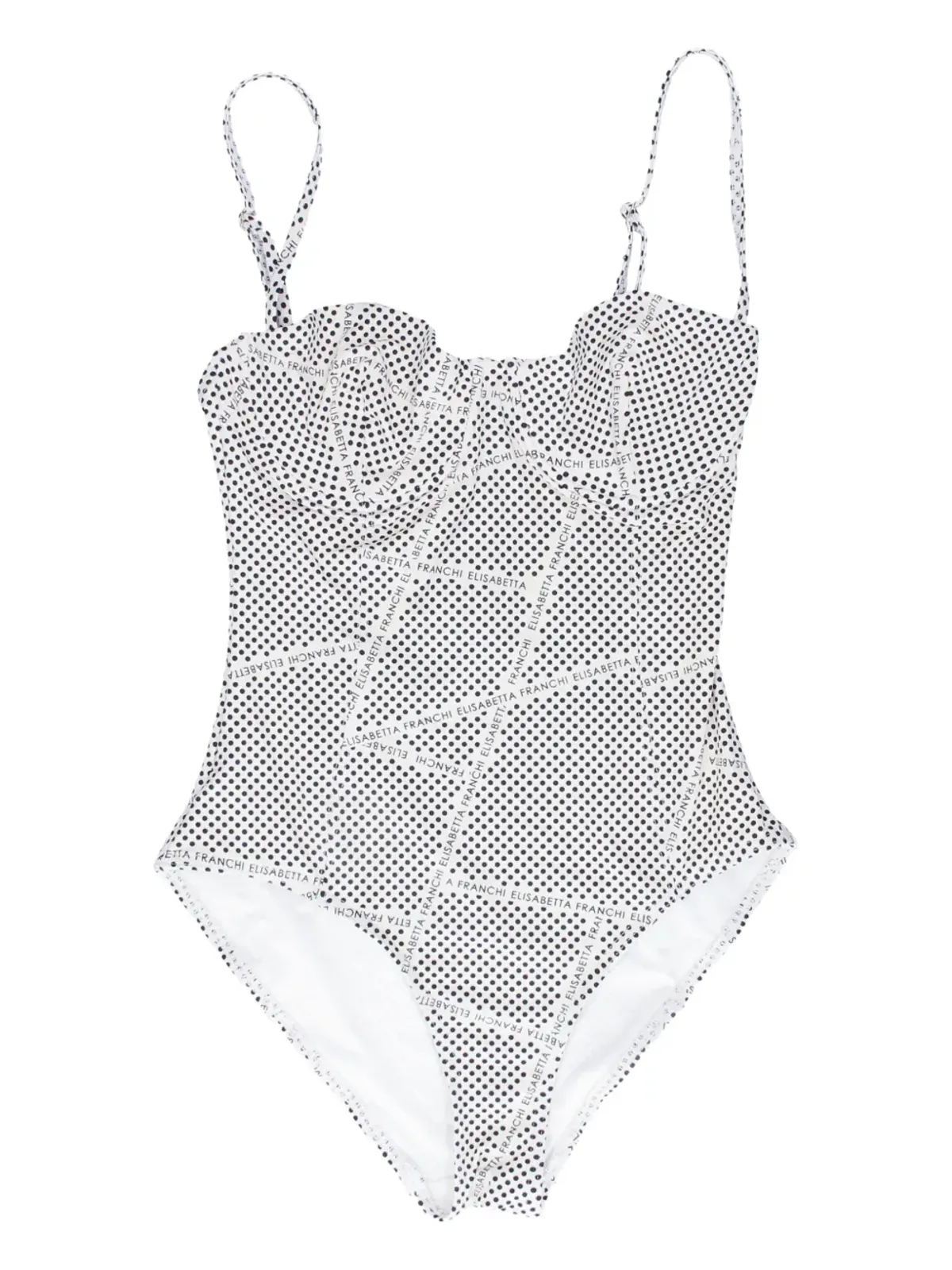 Elisabetta Franchi ポルカドット水着 - 画像1