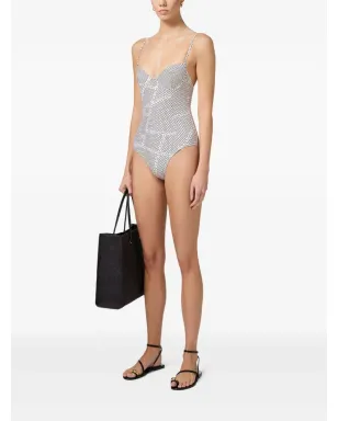 Elisabetta Franchi ポルカドット水着 - サムネイル3