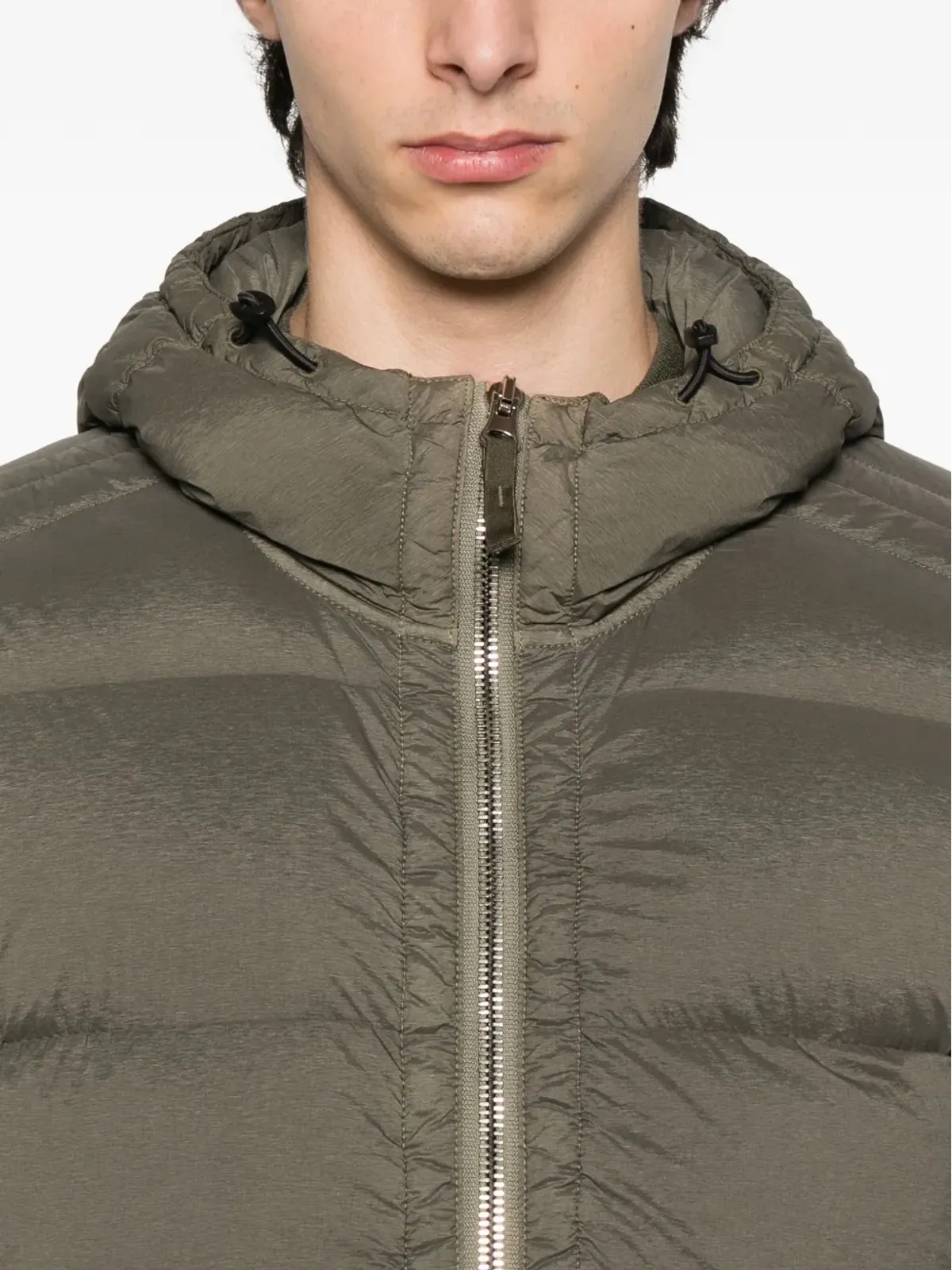Stone Island フード付きパッド入りジャケット - 画像5