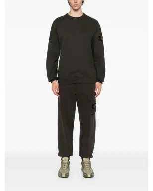 Stone Island ロゴパッチ クルーネック スウェットシャツ - グレー - サムネイル2