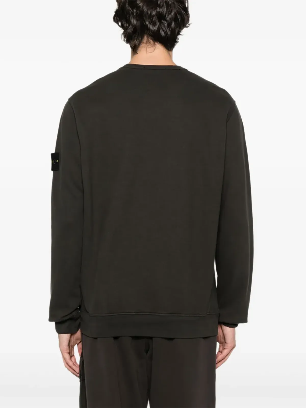 Stone Island ロゴパッチ クルーネック スウェットシャツ - グレー - 画像4