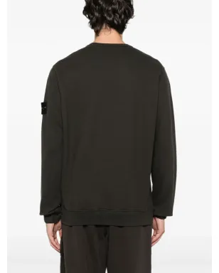 Stone Island ロゴパッチ クルーネック スウェットシャツ - グレー - サムネイル4