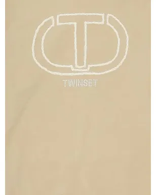 TWINSET Kids ロゴディテール フード付きドレス - サムネイル2
