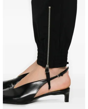 Ermanno Scervino zip-cuffed trousers - Black - サムネイル5