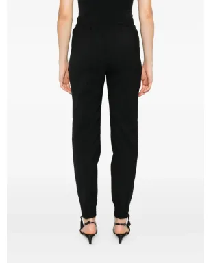 Ermanno Scervino zip-cuffed trousers - Black - サムネイル4