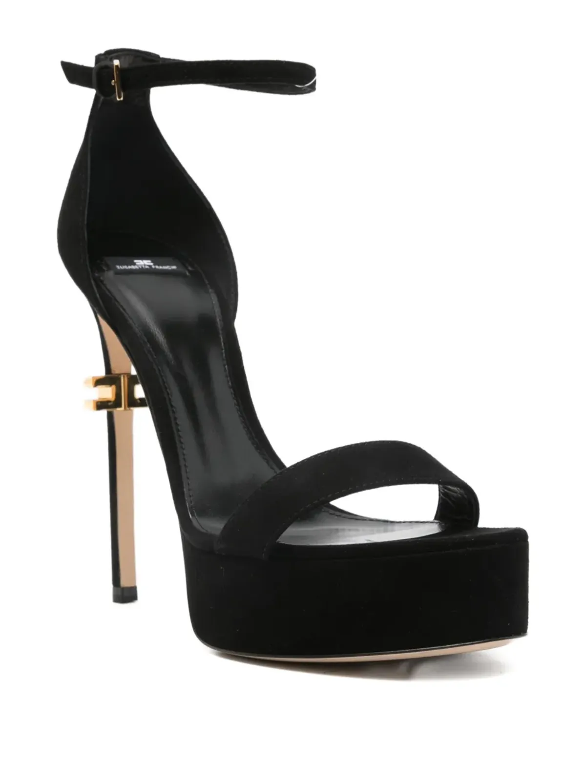 Elisabetta Franchi プラットフォームスティレットサンダル - 画像2
