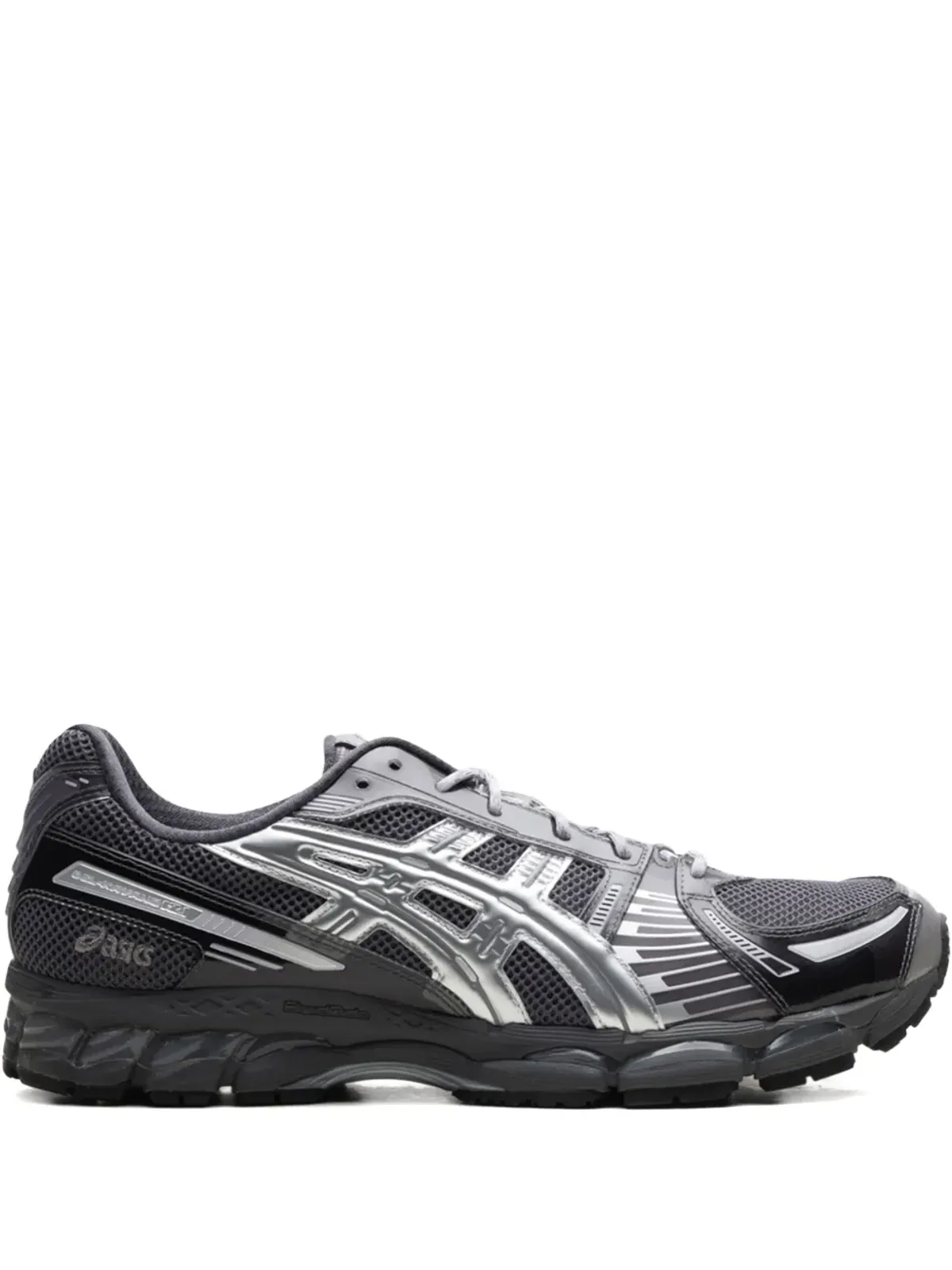 ASICS Kith Tornado Pure Silver Gel-Kayano 12.1 スニーカー ブラック - 画像1