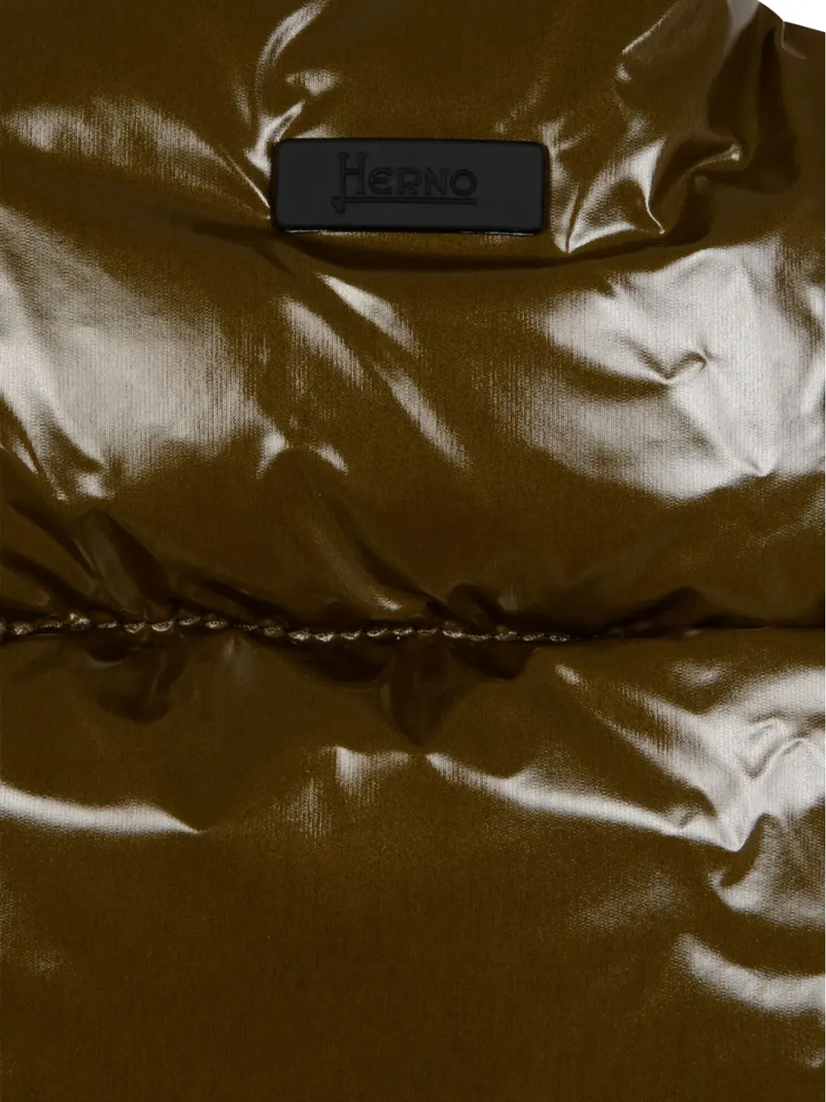 Herno フード付きキルティングジャケット - グリーン - 画像3