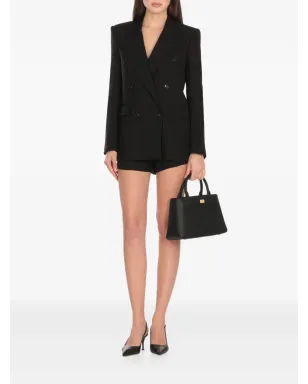Elisabetta Franchi プリーツショーツ ブラック - サムネイル2